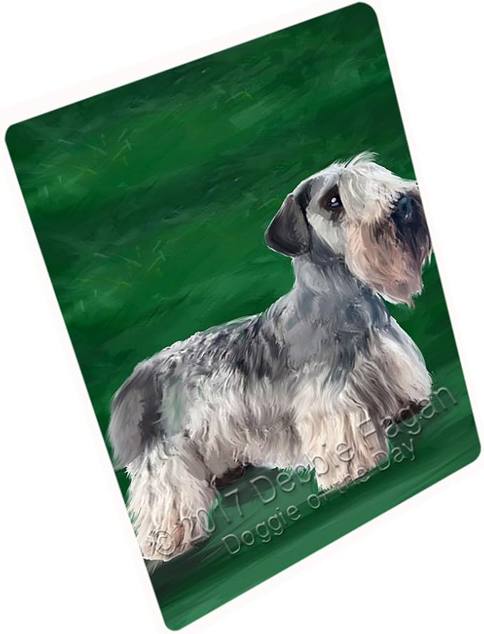 Download Amazon.com: Cesky Terrier Dog Tempered Cutting Board (Small): Kitchen & Dining