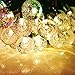 Solar String Lights,60LED 36FT Colorful Waterdrop or Warm White Bulb Shipped Randomly,Solar String Lights,Solar Lights Outdoor,Solar Garden Lights,for Party,Patio,Yard,Landscape