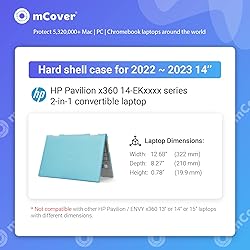 mCover 2022-2023 14" HP Pavilion X360 14-EKxxxx