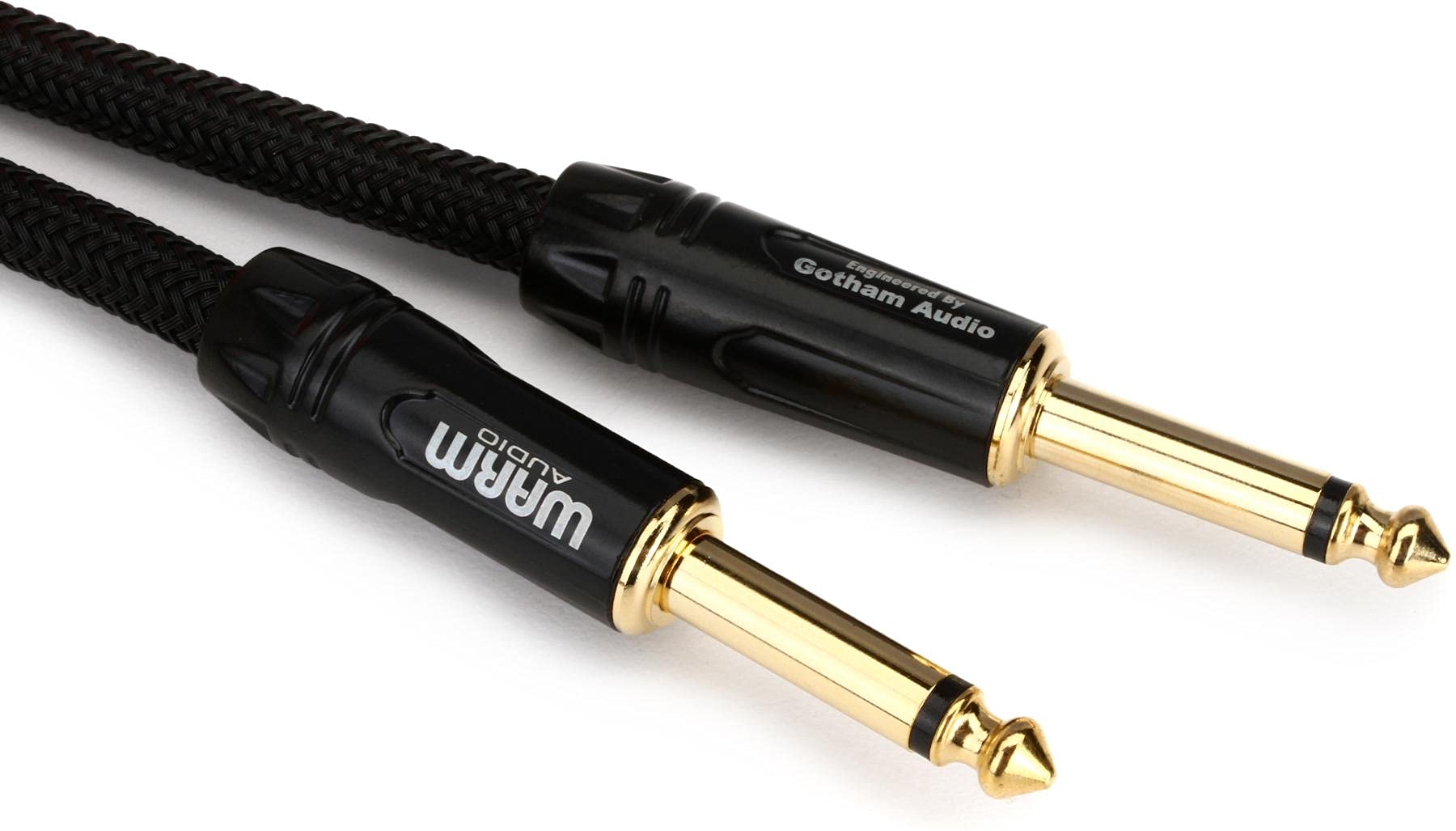 Warm Audio TS-6 Premium Audio Cable (gold-plated connectors, four-conductor Starquad construction, and double-reussian shielding for maximum audio quality and superior noise rejection).