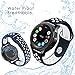KADES Galaxy Watch 46mm Bands, Gear S3 Bands, 22mm Universal Replacement Strap with Quick Release Pin Compatible for TicWatch Pro, Amazfit Stratos Smart Watch (Navy Blue White)