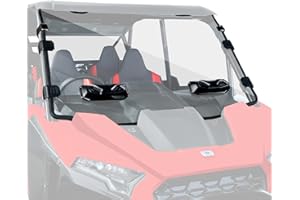 StarknightMT 2024+ RZR XP 1000 Windshield Vented Windshield Compatible with 2024 2025 POLARIS RZR XP 1000/XP 4 1000 UTV Heavy Duty Clear Front Window Accessories