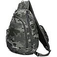 Eddie Bauer Sling Bag | Travel | Everyday Carry | Lightweight | Durable | Ripstop Nylon | 8L, Camo, One Size