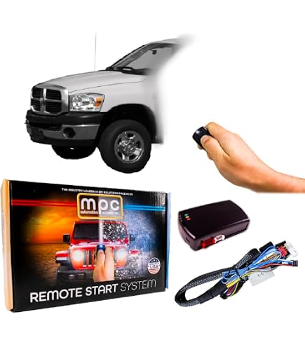 MPC Plug & Play Remote Starter Kit For 2008 Dodge Ram 1500 Gas - Includes 2 Two-Way Remotes, Up To 1500ft Range - View #2