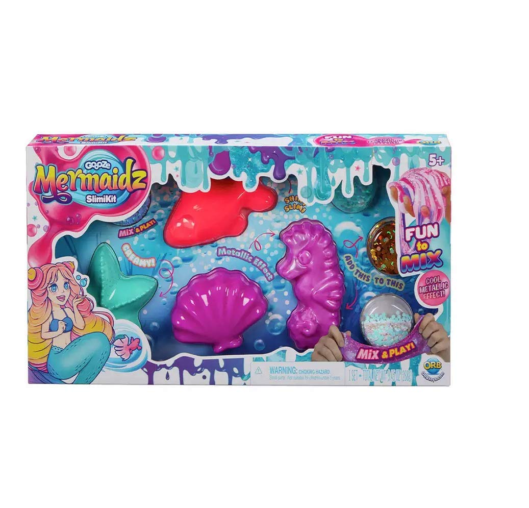 Goooze Mermaid IceCreamz Slimkit Multicolor, (H) 24.5 (W) 47.4 (Dia) 8cm