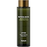 HEIMISH Matcha Biome Redness Relief Hydrating Toner - Calming & Soothing, Moisturizing, Skin Balancing Face Toner with Matcha, Probiotics, for Sensitive Skin, pH 5.5, Trouble Care, 5.1fl.oz/150ml