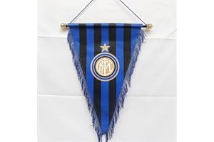 ALAIAY Football Club Pennant Flag Hanging Outdoor Or Indoor for Bedroom/Club/Bar/Event/Fan Merchandise Soccer (I Milan)