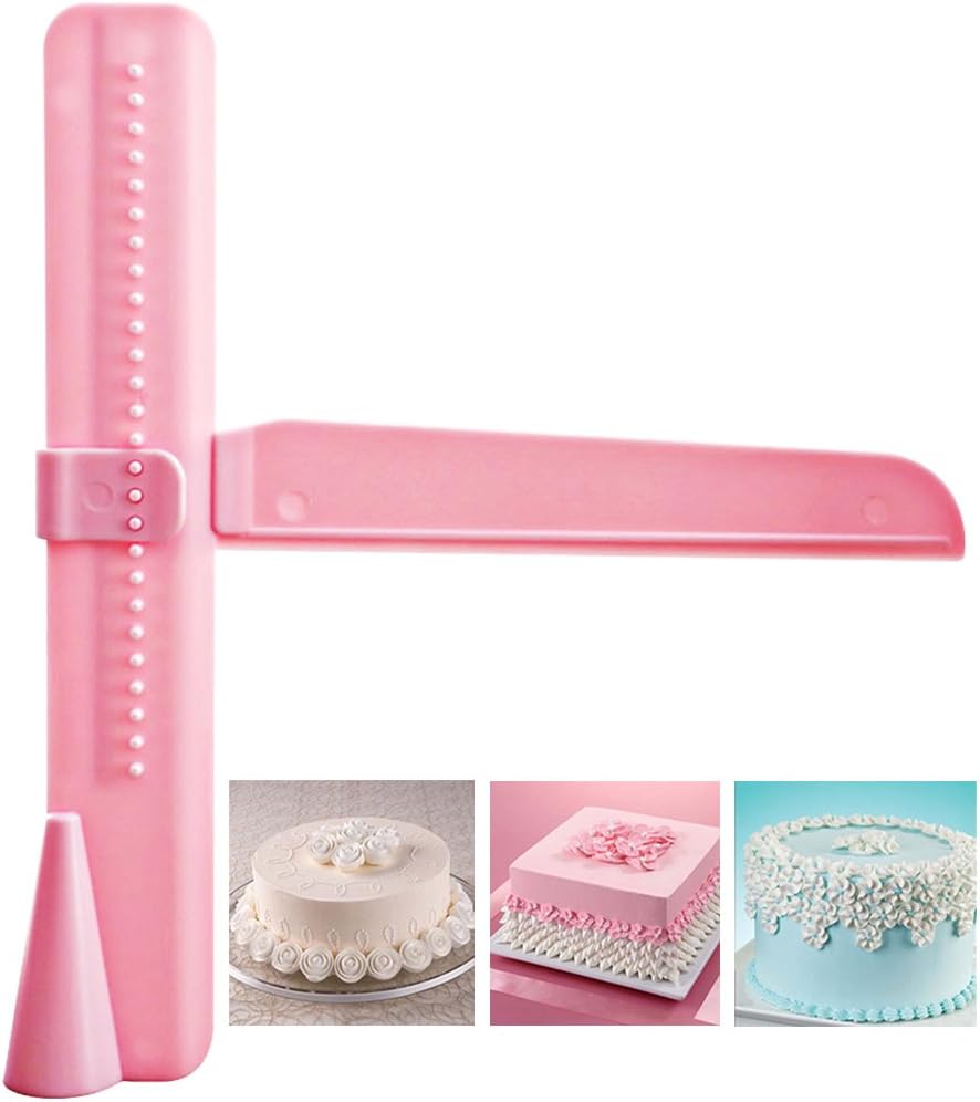 Cake Scraper Smoother Adjustable Fondant Cake Edge