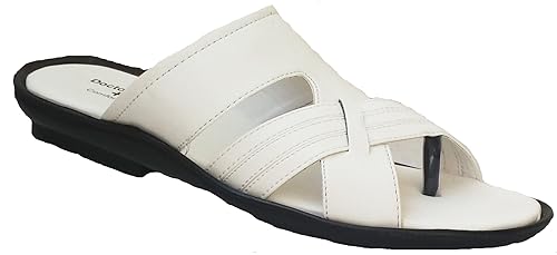 white chappals online