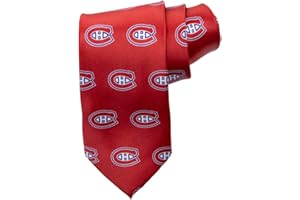 Calhoun NHL Men's All Over Team Logo Neck Tie