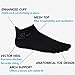Mens No Show Toe Socks 6 Pairs Original Weight Low Cut Running Toe Socks 8-10.5