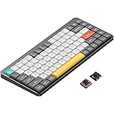 nuphy Air75 Mechanical Keyboard, 75% Low Profile Wireless Keyboard, Supports Bluetooth 5.0, 2.4G and Wired Connection, Compat