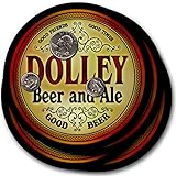 Dolley Beer & Ale - 4 pack Drink Coasters