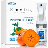 Mirai Room Spray for Old People Smell, Nonenal&reg; Odor Eliminator, 14.5oz | Japanese Persimmon Extract, Room Fragrance Spray with Lemon Essential Oil, Long-Lasting Freshness for Home, Room, and Fabrics