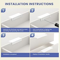 Peaha 10 Pack Kitchen Cabinet Handles 2-1/2 inch