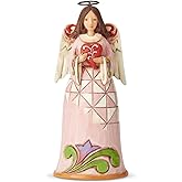 Enesco Jim Shore Heartwood Creek Love Angel Miniature Figurine, 3.5 Inch, Multicolor