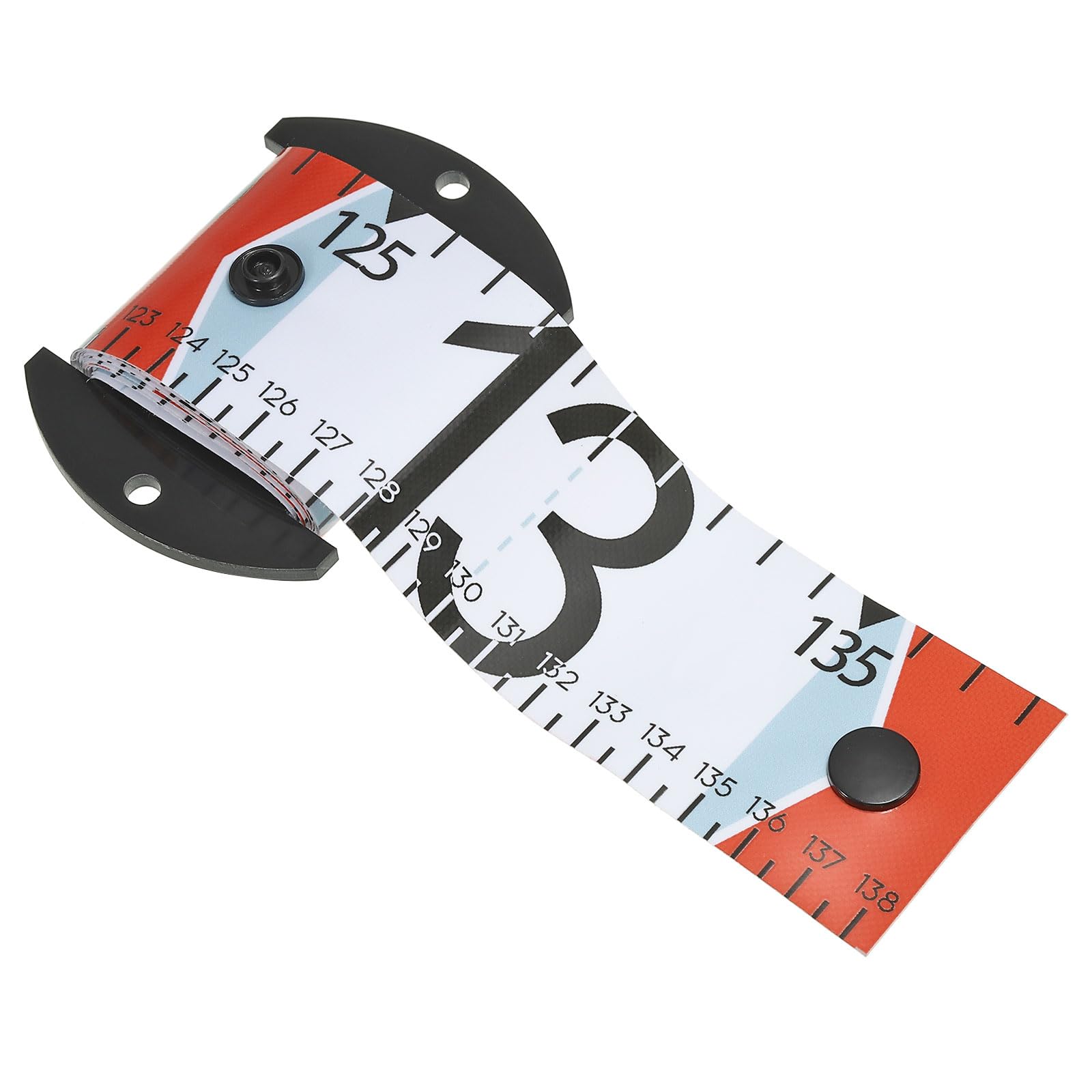 PATIKIL Fish Ruler, 53 Inch Fish Measure Tape, Red