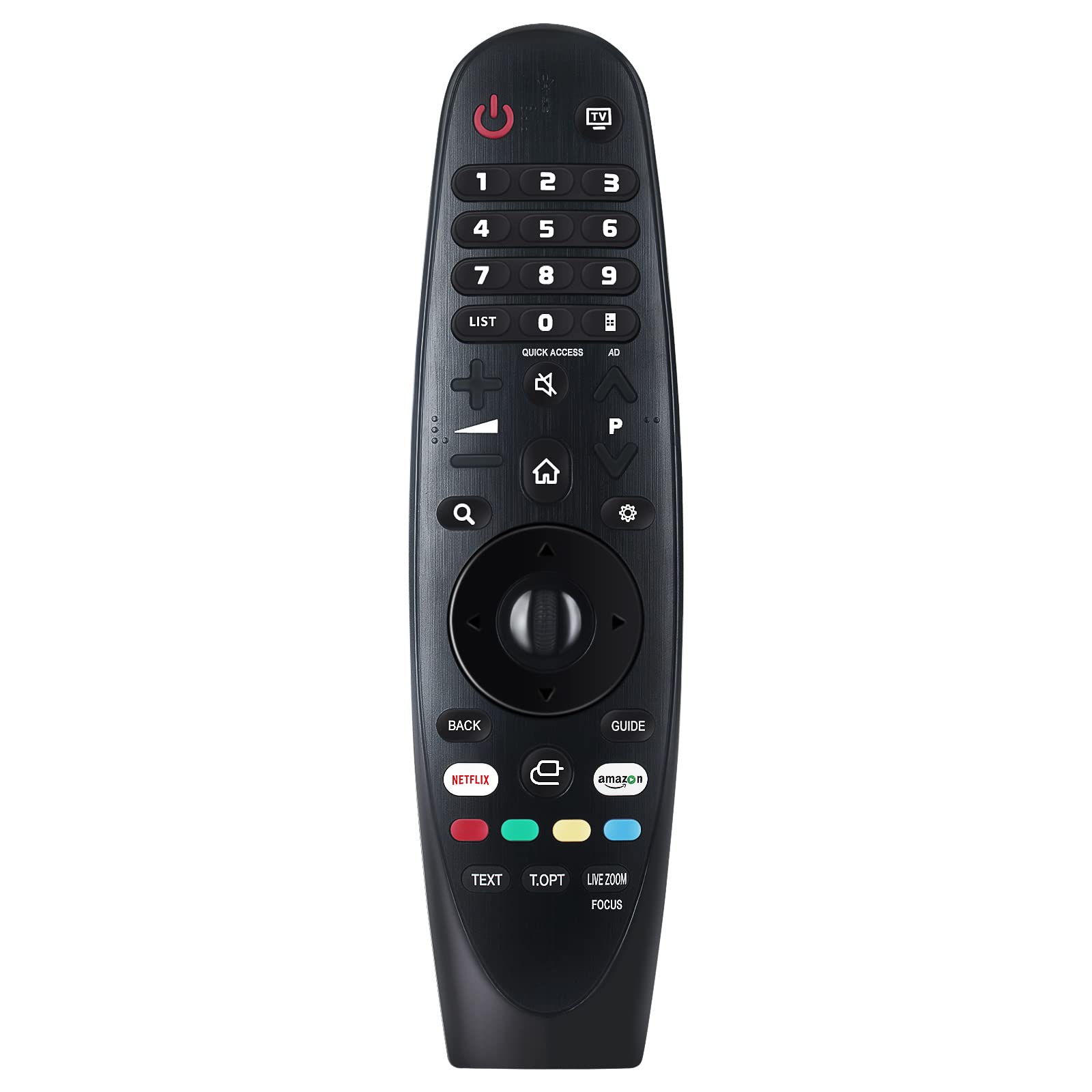 AN-MR18BA Replacement IR Remote Fit for LG TV 86UK6570AUA 86UK6570PUA 86UK6570PUB OLED55B8PUA OLED55B8SUB OLED55C8AUA OLED55C8PUA OLED55E8PUA OLED65B8PUA OLED65C8AUA NO Voice Function