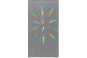 13,500 Lines/inch Diffraction Grating Sheet - Double Axis [1' x 6"]