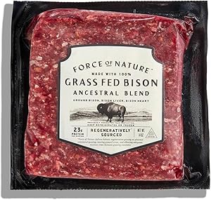 Force of Nature 100% Grass Fed, Regenerative Bison Ancestral Blend, 14 Oz