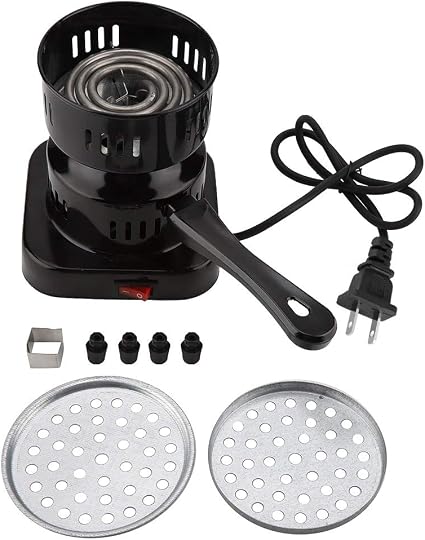 Amazon Com Coal Burner Electric Charcoal Starter Burner Stove Charcoal Carbon Hot Plate For Tea Coffee Hookah Shisha Nargila q Fire Starter Coal Burner 110v 800w Us Garden Outdoor