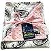 Reversible Unisex Children's Soft Baby Blanket Minky Dot - (Paisley Pink)