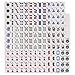 Yellow Mountain Imports Set of 166 American Mahjong Tiles, Koi (Tiles Only Set)