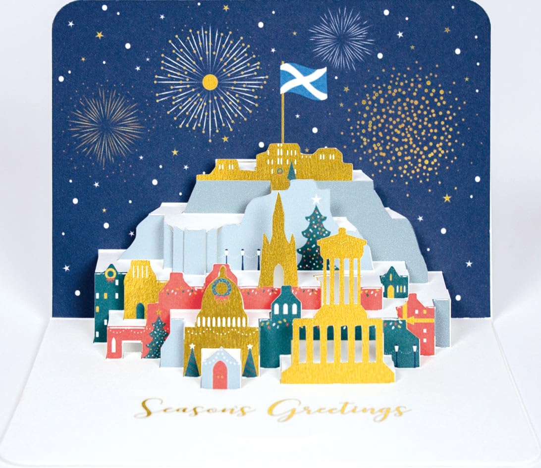 The Art File - Form Card Box of 5 - Edinburgh Skyline - PPBOX27