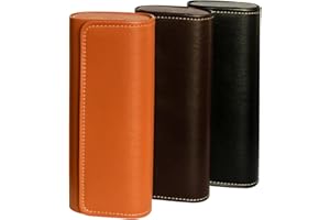 HSYMQ 3PCS Glasses Case, Eyeglasses Case Hard Shell, Reading Hard Glasses Cases for Women Men