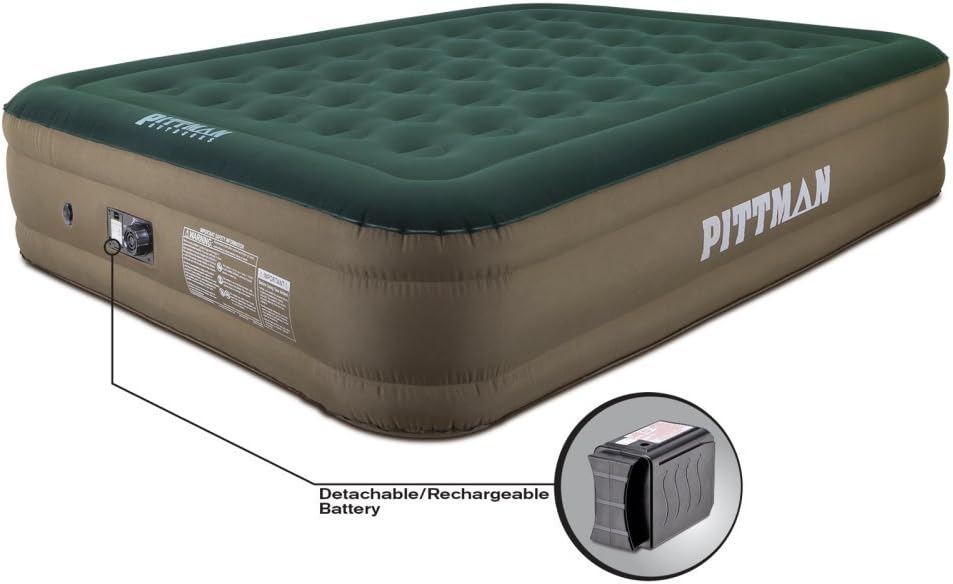 Pittman Queen Fabric Ultimate 16 in. Air Mattress