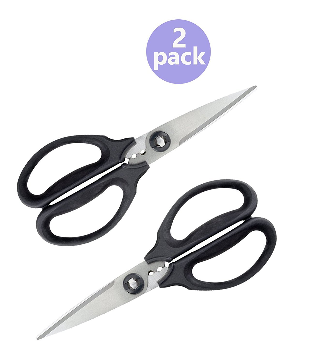 Best Multi-Purpose Kitchen Utility Shears Set 2-Pack