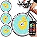 Swagtron SWAGLIGHT Bike Spoke Lights w/Mobile App & Theft Alarm - Bicycle Spoke Safety Light, Ultra-Vivid LED Bulbs, 16 Million Colors; Display Custom Images & GIFS Using Your iPhone