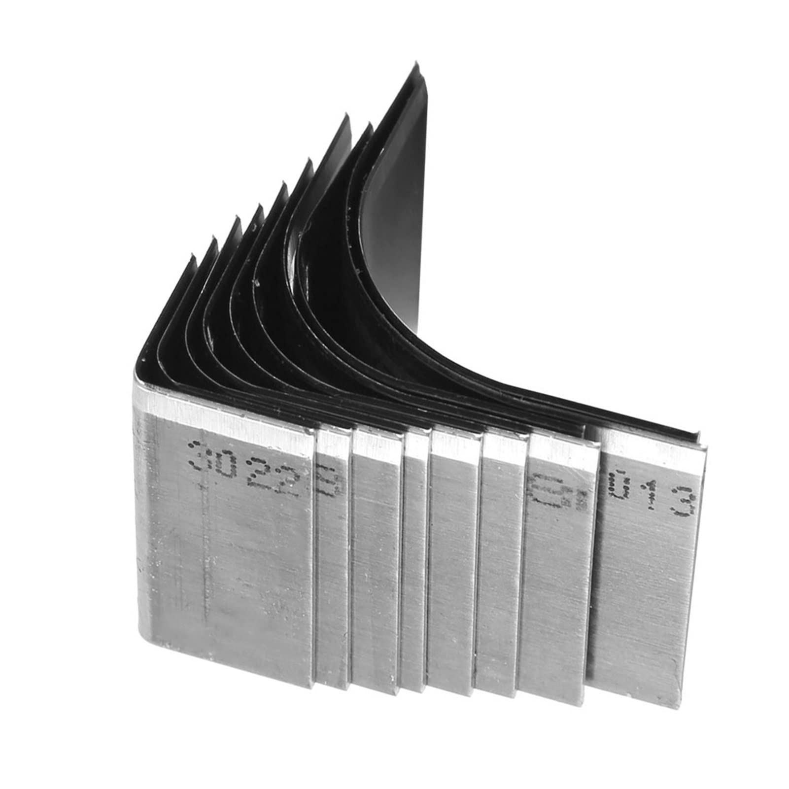 10Pcs Leather Wallet Corner Edge Trimmer Handwork Leather Belt Corner Punch Cutter for Leather Prune Wallet Belt with a Box