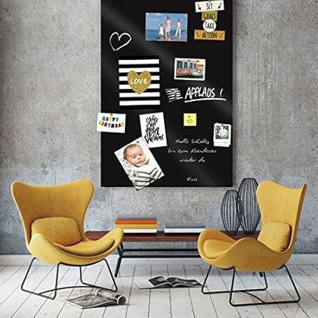 Cuadros Lifestyle Selbstklebende und magnetische Vinyl- Tafelfolie, 50 x 70 cm