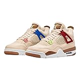 Air Jordan 4 Retro Grade School Pearl White/Dark