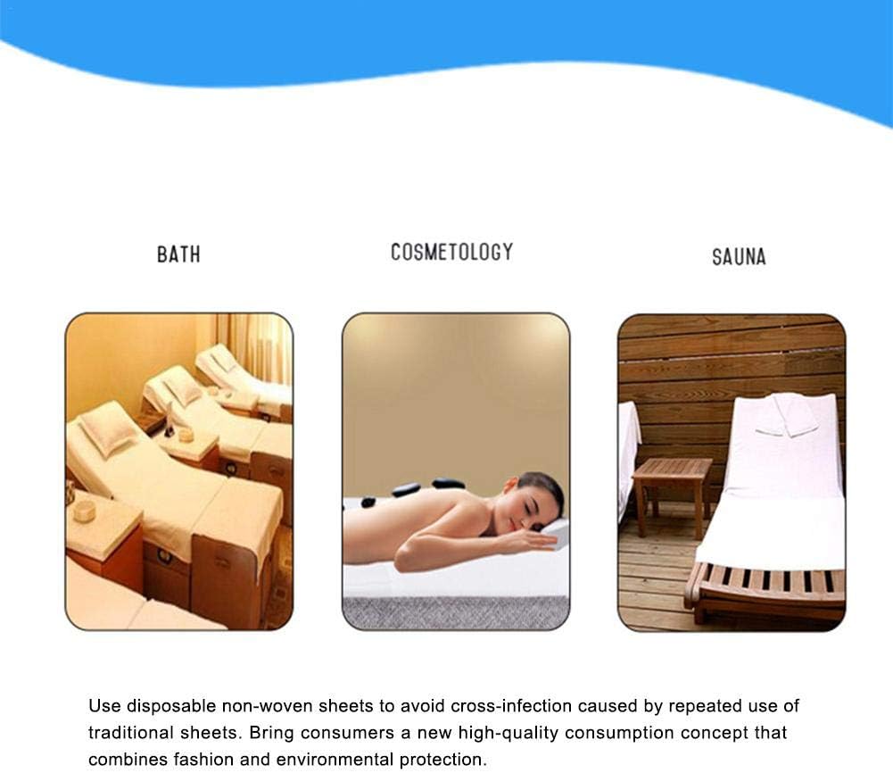 Disposable Massage Table Sheets, 100 Pcs Disposable Spa Bed Sheets Non-Woven Water and Oil Proof Table Bed Cover Sheets for Massage Table, Spa Bed, 70.8” x 31.5”: Arts, Crafts & Sewing