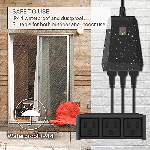 3 TIKLOK+3+Sockets+Waterproof+Wireless+Smartphone