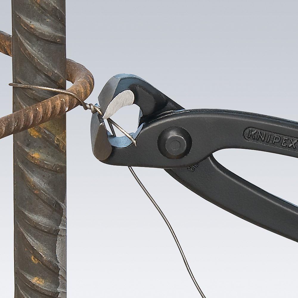 KNIPEX Concreters' Nipper (Concreter's Nippers or Fixer's Nippers) with Plastic Coating 220 mm, 99 01 220 EAN - Image 3