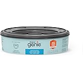Diaper Genie Bags Refills 240 Count (Pack of 1) with Max Odor Lock | Holds Up to 1,200 Newborn Diapers | Fits Diaper Genie Co