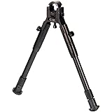 UTG New Gen Reinforced Clamp-on Bipod, Cent Ht 6.2"-6.7"