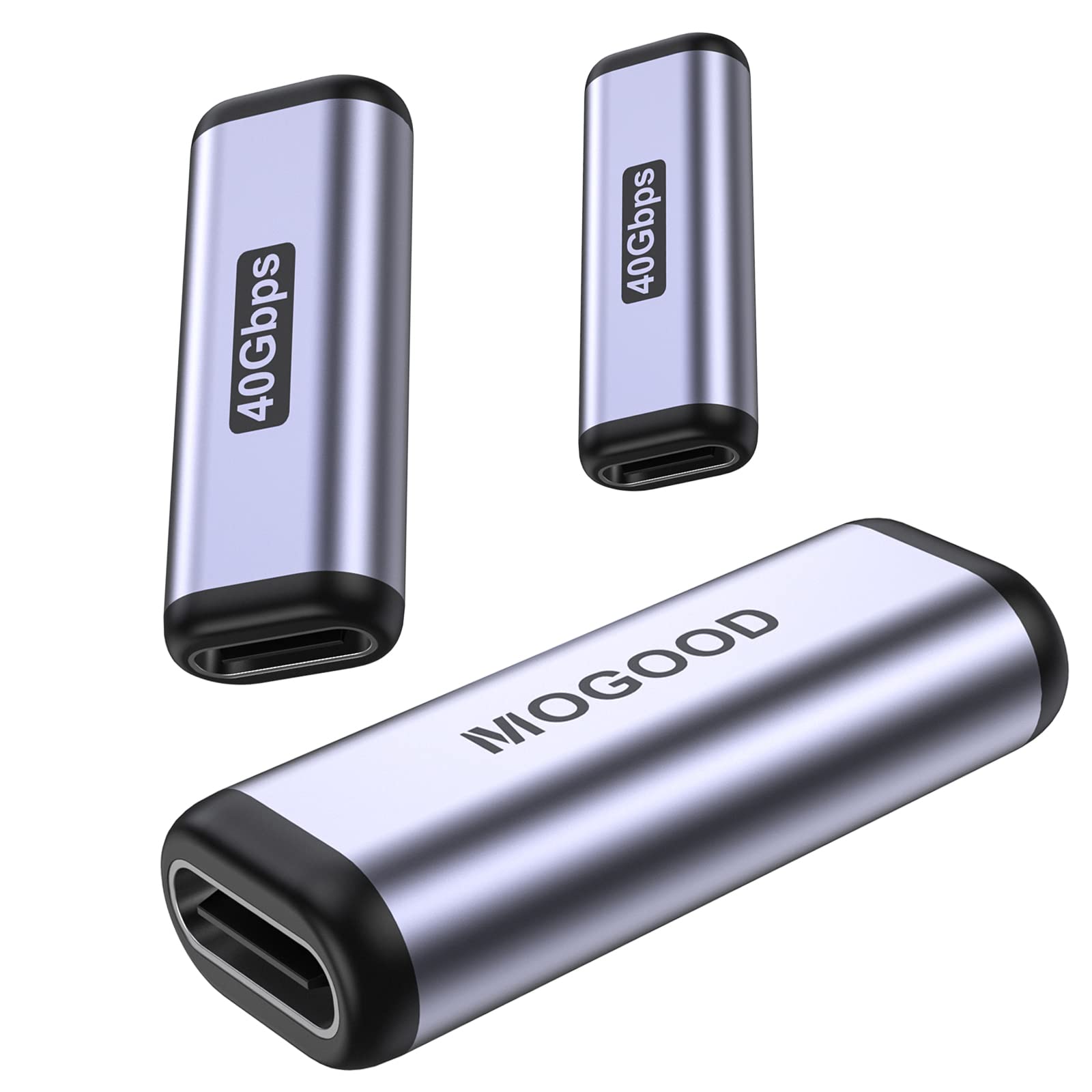 MOGOOD USB C Coupler, USB C Female to Female Adapter, OTG Type C Converter Supports 40 Gbps PD 100W 8K 60Hz USB C Coupler Type C Extension for Thunderbolt 3/4,USB C interface devices