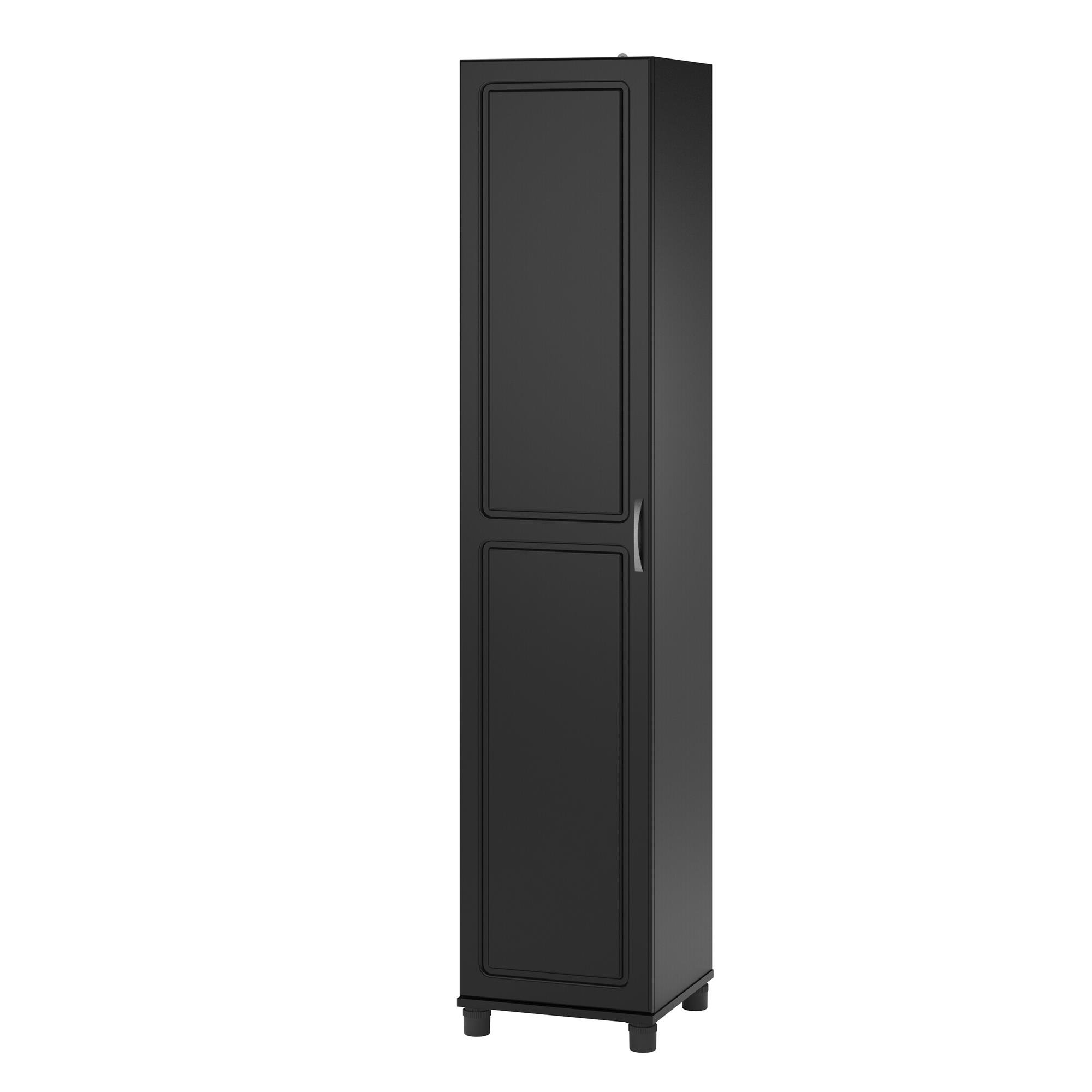 Photo 1 of SystemBuild Evolution Kendall 16" Utility Storage Cabinet, Black