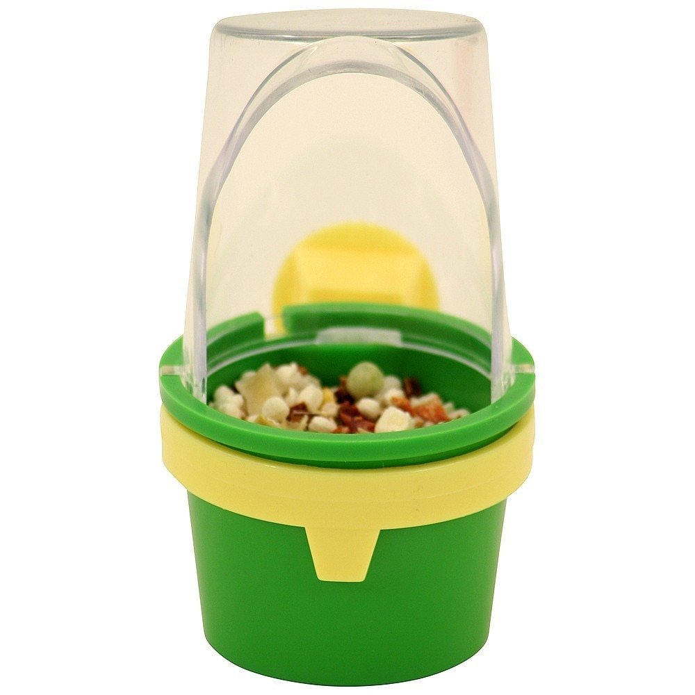 Photo 1 of JW Pet Bird Cage Clean Cup Feeder & Water Cup Bird Accessory, Medium (Assorted Colors)