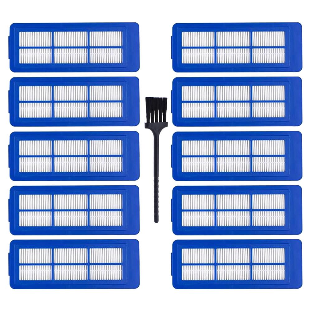 Neutop Replacement Filters Compatible with eufy Robovac 11S Max, 15C Max, G10, G10 Hybrid, G20, G30, G30 Edge/Hybrid, Robotic Vacuums with Cleaning Brush