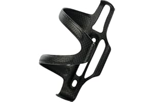 BRKURLEG Ultra-Light Carbon Fiber Water Bottle Cage with Screws Tool, Bike Water Bottle Cage Holder Brackets for Road Bike MTB Mountain Cycling Black Matte