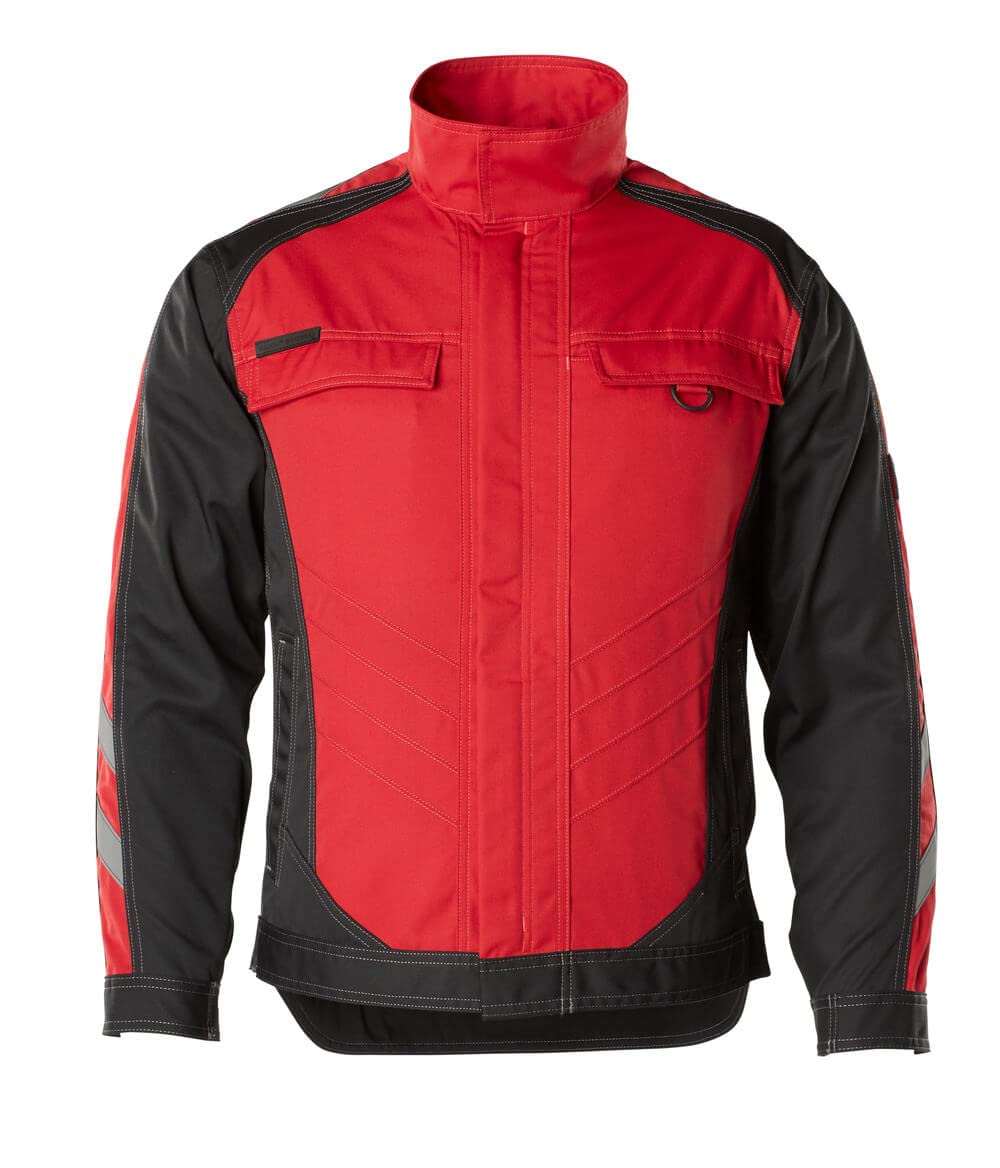 Mascot 12209-442-0209 Fulda Unique Lightweight Jacket, Size L, Red/Black