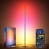 Govee LED Floor Lamp RGBIC Corner Lamp 61 Scenes Music Sync Smart Black view 2