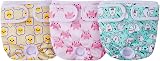 Aomig Reusable Dog Nappies 3 Pcs Absorbent Washable Female Pet Diapers L view 9