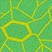 Theraband Tape Electric Green/Yellow, Pack of 1