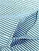 uxcell Men's Striped Sport Coat Notched Lapel Slim Fit Business Blazer Suit Jacket 38 Blue